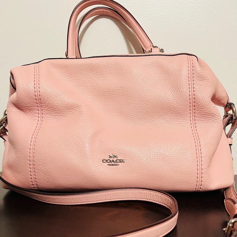 Pink Coach handbag